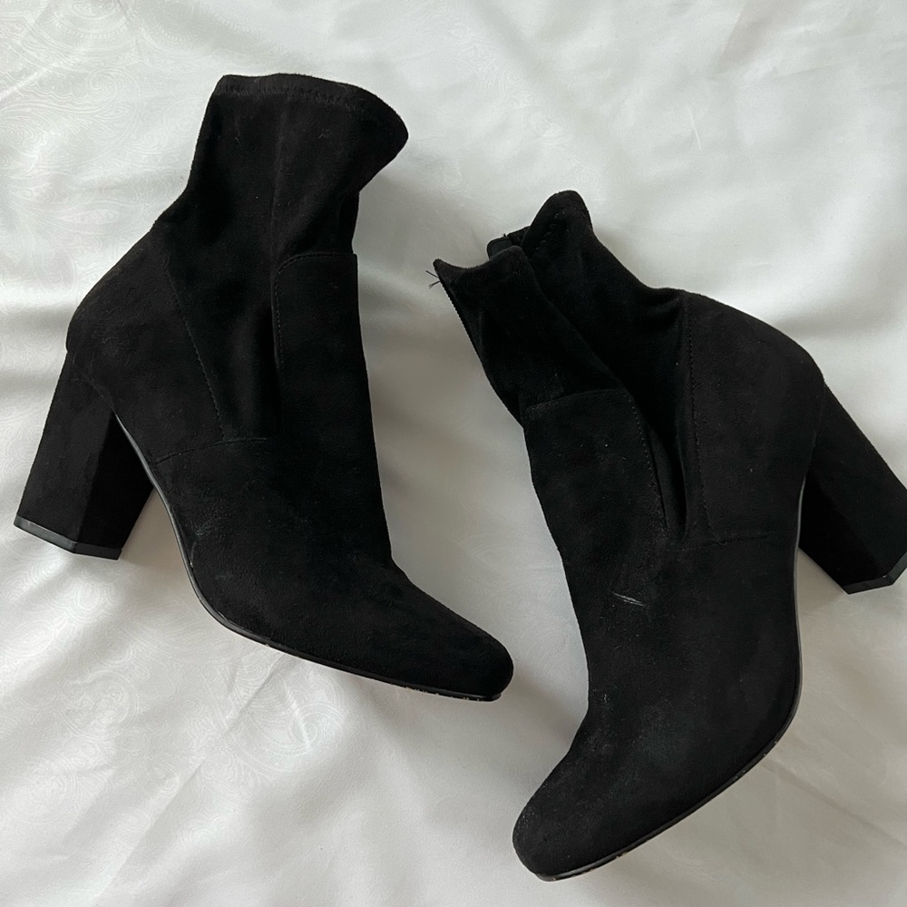 Suede Booties